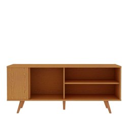 Rack para Tv até 55 Polegadas 1 Porta de Correr com Detalhe Orgânico - 2