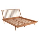 Ver imagem 2 de Cama Queen em Madeira Maciça Nordik Marrom/Caramel