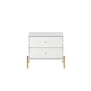 Ver imagem 4 de Mesa de Cabeceira 2 Gavetas Jasper 64 cm Branco