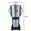 Ver imagem 2 de Multiprocessador de Alimentos Cutter 4 Litros Inox 3/4 Cv 1200w Industrial Vitalex Cut-04