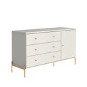 Ver imagem 2 de Cômoda 3 Gavetas 1 Porta Jasper 135 Cm