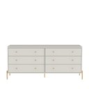 Ver imagem 2 de Cômoda 6 Gavetas Jasper 178 Cm