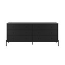 Ver imagem 2 de Cômoda 6 Gavetas 178 Cm X 79cm Jasper