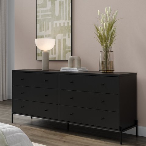 Cômoda 6 Gavetas 178 Cm X 79cm Jasper