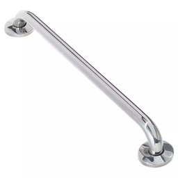Alça de Apoio 40cm Barra Inox Kit 4 Unidades Banheiro Box Idoso Cadeirante Deficiente Gestante Supor - 3