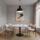 Ver imagem 1 de Cadeira para Sala de Jantar 80x51x53,5 Cm