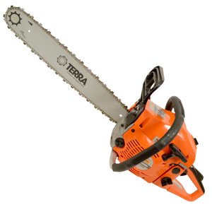 Motosserra Gasolina Terra Mt520 52cc 2,5hp 11.000rpm 02 Sabres Ponta Rolante + Óleo Stihl