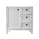 Ver imagem 3 de Gabinete Armário Banheiro Ditália 1pt 3gav Bn-05 Cor:branco