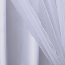Ver imagem 2 de Cortina Voil Trabalhado Paris Forró Microfibra 9,00x2,60 Branco
