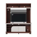 Ver imagem 2 de Estante para TV e Home Theater até 65 Polegadas 160CMX190CM 2 Portas Belaya Marrom