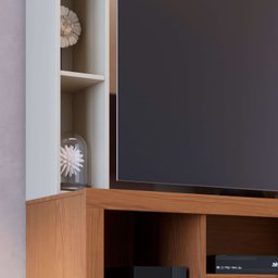 Estante Home para Tv até 50 Polegadas 2 Portas Elba - 7 Estante Home para Tv até 50 Polegadas 2 Portas Elba - 7