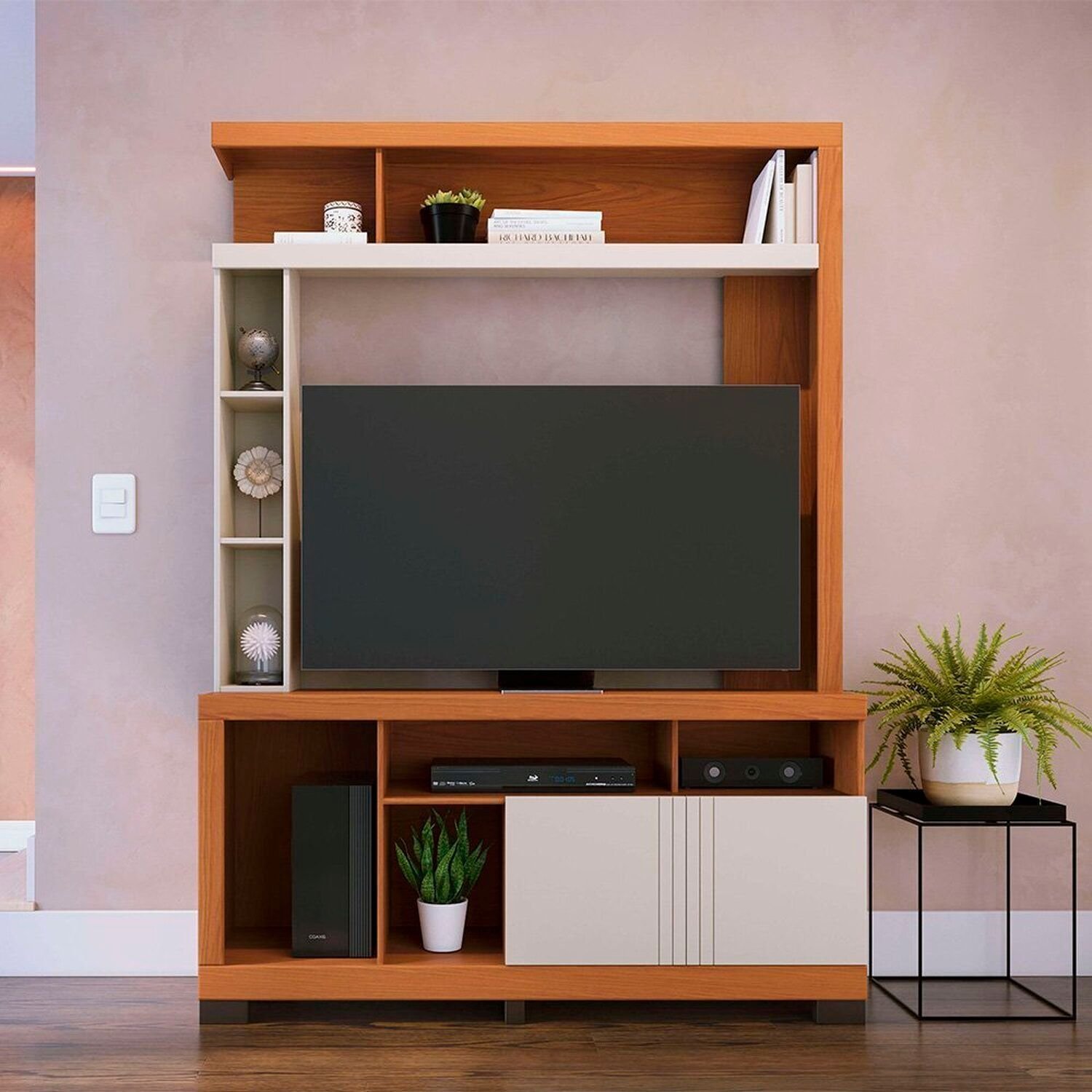 Estante Home para Tv até 50 Polegadas 2 Portas Elba - 2