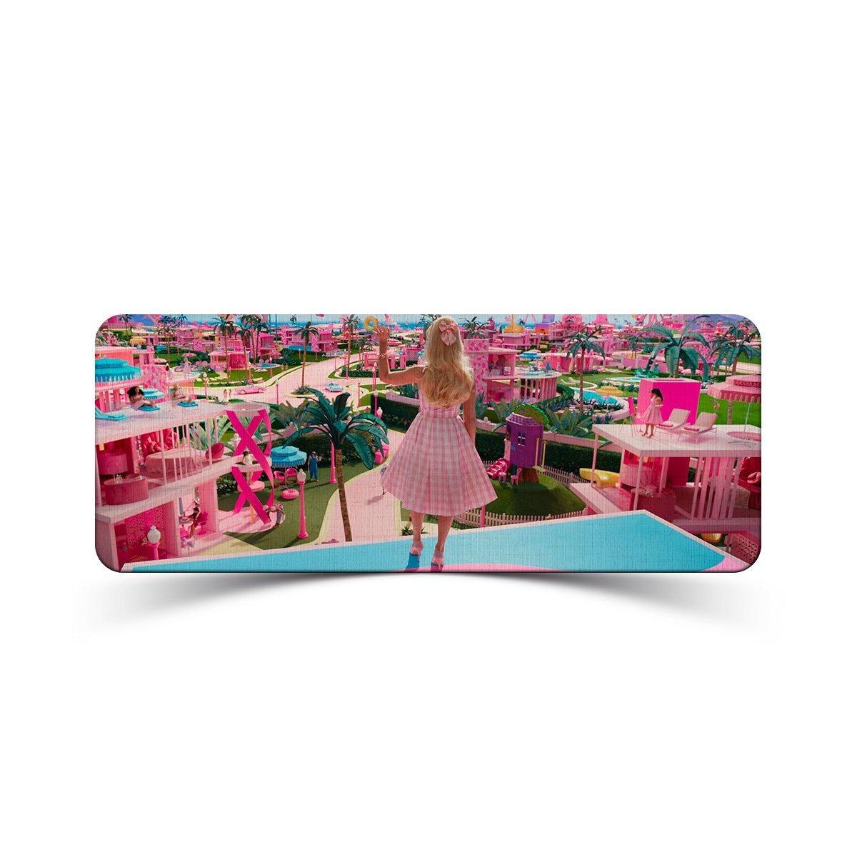 Mouse Pad Gamer Filme Barbie Cidade Império da Impressão 60cm x 35cm