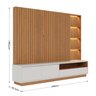 Estante Home Theater com Led para Tvs até 82 Polegadas Cancun - 4