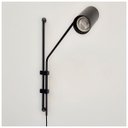 Ver imagem 6 de Arandela Articulada Turim Preto Texturizado e Cabo com Interruptor