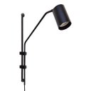 Ver imagem 4 de Arandela Articulada Turim Preto Texturizado e Cabo com Interruptor