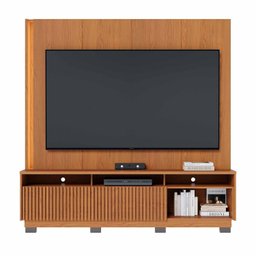 Estante Home Theater para Tv até 75 Polegadas com Led 2 Portas Jordão - 6