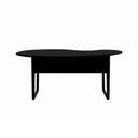 Ver imagem 2 de Mesa para Escritório Mesa Linear Orgânica MDP 175cm Preto F5 Office