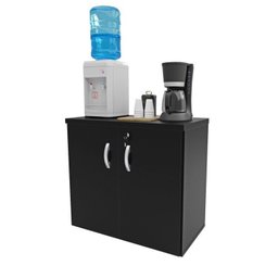 Kit 2 Peças com Balcão para Atendimento Recepção Consultório e Armário Multiuso Baixo - 6