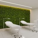 Ver imagem 2 de 17 Placas Buxinho Artificial Jardim Vertical Parede Verde 3d Decoração Folhagem