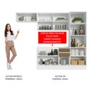 Ver imagem 6 de Armário de Cozinha Completa 260cm 100% MDF Branco/Rustic Acordes Madesa 04