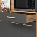 Ver imagem 5 de Armário de Cozinha Compacta 7 Portas 1 Gaveta Yara