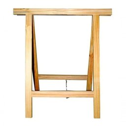 Cavalete De Madeira Pinus 100cm Para Bancada - 5
