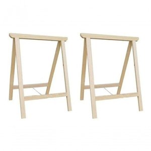 Cavalete De Madeira Pinus 100cm Para Bancada