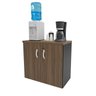 Kit 2 Peças com Balcão para Atendimento Recepção Consultório e Armário Multiuso Baixo - 6