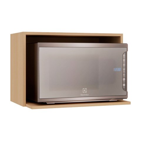 Nicho para Micro-Ondas 100% MDF 60 cm Lótus Carvalho