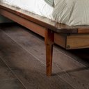 Ver imagem 7 de Cama de Casal Lunna 100 % Madeira Maciça Marrom/Walnut