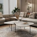 Ver imagem 1 de Mesa de Centro Palheta 100% MDF 130x 65x 30