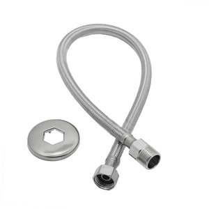 Engate Malha de Aço 100cm Flexivel