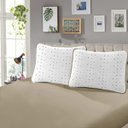 Ver imagem 1 de Jogo de Cama Solteiro Malha Estampado Rubi 100% Algodão 02 Peças Berlim/bege Sbx 29455