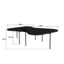 Ver imagem 6 de Mesa de Centro Palheta 100% MDF 130X 65X 30 