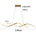 Ver imagem 6 de Pendente Espiral Rose Multi-temperatura 1000mm