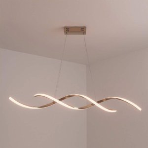 Pendente Espiral Rose Multi-temperatura 1000mm