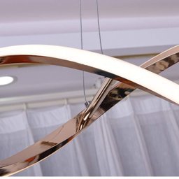 Pendente Espiral Rose Multi-temperatura 1000mm - 5