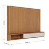 Painel para Tv até 75 Polegadas com Led Ripado e 2 Portas Loa - 4
