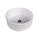 Ver imagem 4 de Cuba Ceramica Banheiro Redonda 15x40x40 Cm