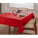 Ver imagem 1 de Toalha de Mesa 10 Lugares Vermelho Jacquard 3,0m Natal