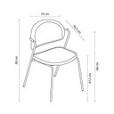Ver imagem 3 de Cadeira para Sala de Jantar Isla Courino