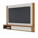 Ver imagem 7 de Painel Ripado para TV até 75 Polegadas com LED 216,8CMX165CM 2 Portas Loa Branco