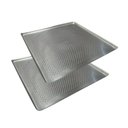 Ver imagem 1 de Kit - 2 Assadeiras Estampada Perfurada Alumínio 35cm X 35cm - Cimapi