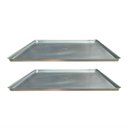 Ver imagem 2 de Kit - 2 Assadeiras Estampada Perfurada Alumínio 35cm X 35cm - Cimapi