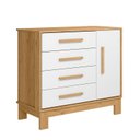 Ver imagem 5 de Cômoda Sapateira 1 Porta com 4 Gavetas Q Encanto Slim