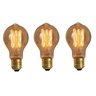 Kit 3 Lampadas Vintage Resistencia Carbono A19 40W 220V GMH - 1