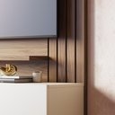 Ver imagem 6 de Painel Ripado para Tv até 65 Polegadas 02 Portas Basculantes 02 Prateleiras Juriti