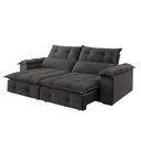 Ver imagem 1 de Sofá Retrátil e Reclinável Atlas 2,10m 03 Lugares Mola Ensacada Txr