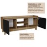Rack para Tv até 65 Polegadas 100% Mdf 150cm Jhon - 8